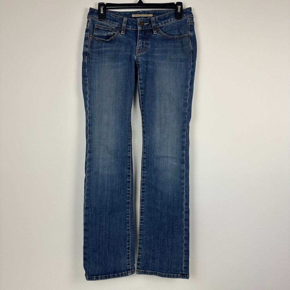 Vintage Sergio Valente Womens Boot Cut Low Rise Medium Wash Denim Jeans 27